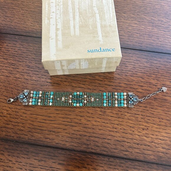 Sundance Chili Rose Beadz bracelet  NWOT - Picture 2 of 10